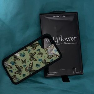 Wildflower Sage Butterfly iPhone 11 Case